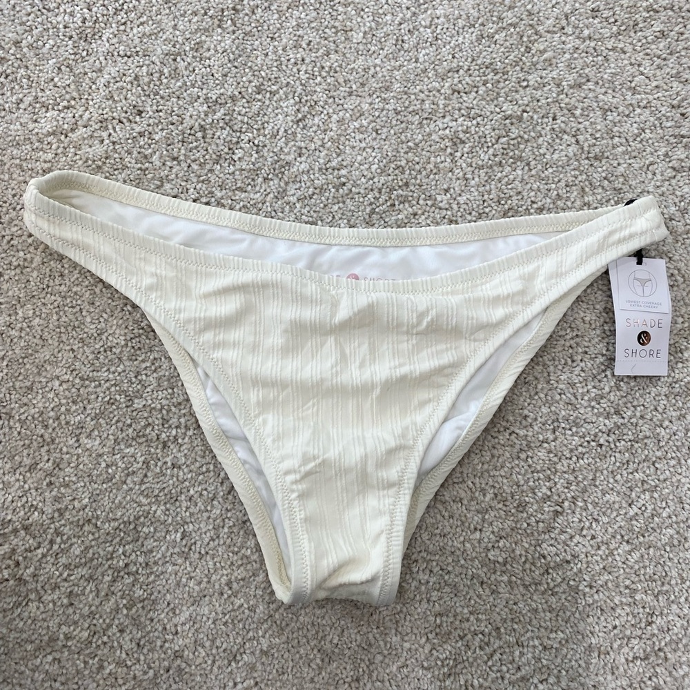 Cream Swim Bottoms